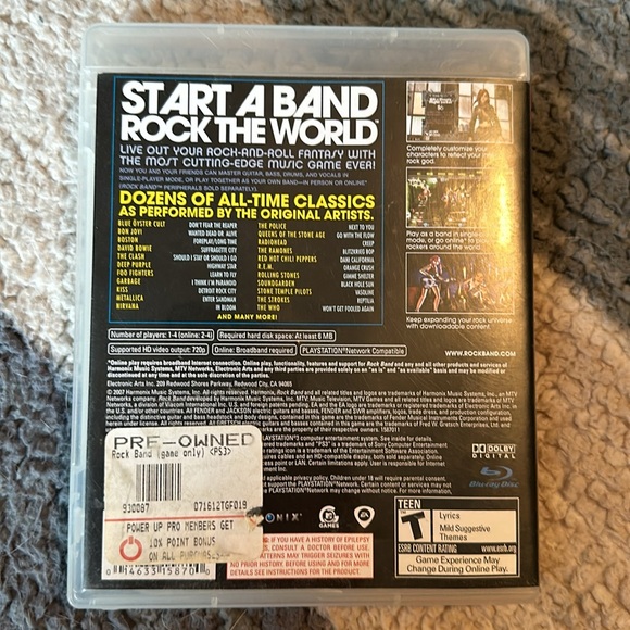 PS3 ROCK BAND - Picture 3 of 3